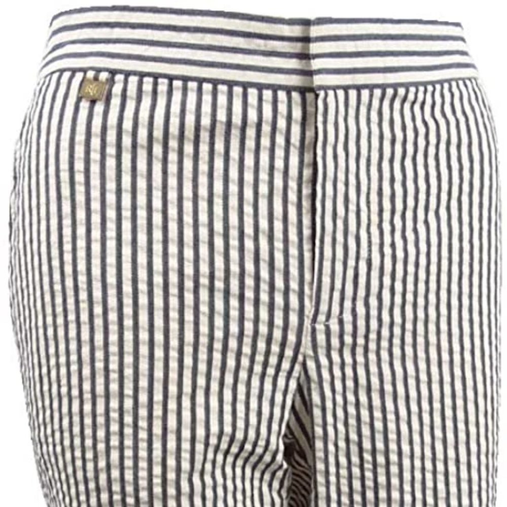 Lauren Ralph Lauren Seersucker Ankle Pant